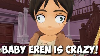 MMD SNK "Baby Eren Is Crazy!" - Attack On Titan Francium funny cartoon animation meme