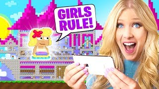 Girl vs Boy Castle BUILD BATTLE Challenge - Growtopia