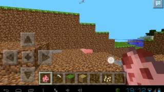 Как ездить на свиньях в minecraft pocket edition