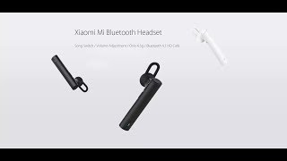 Xiaomi Mi LYEJ02LM Bluetooth Headset Oreillette Test en Fr