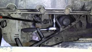Замена свечей накаливания VW T5 1.9TDI (BRR)