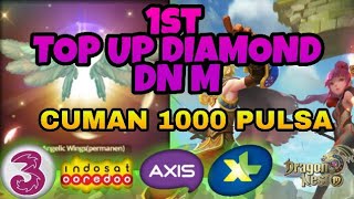 Top Up Diamond Dragon Nest M dengan PULSA Rp. 1000,-  Saja!!!! BURUAN TOP UP SEKARANG