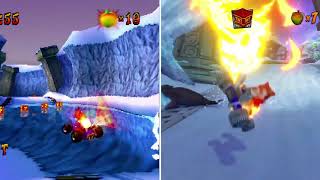 Crash Team Racing PS4 vs PS1 Comparison