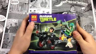 Lego Ninja Turtles № 79100 Replica of {BElA} Ninja Turtles №10261| LEGO Черепашки№79100