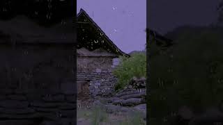Rain on the Old Country Barn