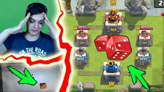 ОПАСНАЯ РУЛЕТКА в Clash Royale ♦ ВЫБОР КАРТ с ПОМОЩЬЮ КОСТЕЙ ♦ неделя Челленджей