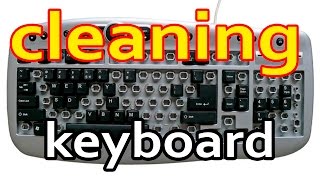 Cleaning keyboard washing keys. Как почистить клавиатуру от пыли и грязи.