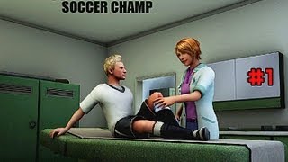 Прохождение Звезда футбола(Soccer Champ) | #1 Обзор