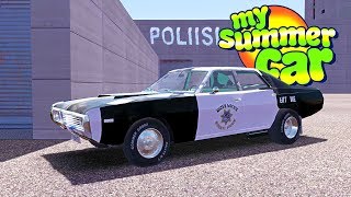 MY SUMMER NEW POLICE JOB! - My Summer Car Gameplay Highlights Ep 104
