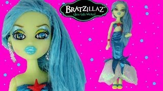 Mermaid Fianna Fins Bratzillaz Midnight Beach Doll Glow In The Dark Toy Opening Review