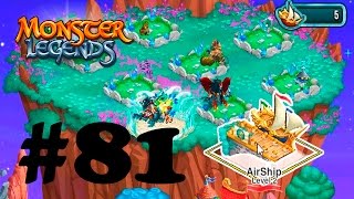 Monster Legends часть 81 - Стамина 5-6. Как увеличить очки хода в подземелье и не карте
