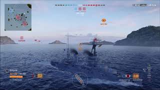 WOWS Legends II Bretagne - Kiting
