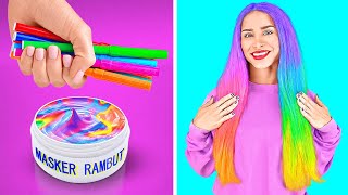 KIAT KEREN NUANSA PELANGI || Kiat Warna-warni dan Ide DIY Ala 123 GO Like!