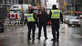 Canada: Police continue to monitor Freedom Convoy in Ottawa