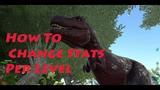 How To: Increase Stats Per Level Ark Survival (Host Havoc)