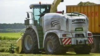 Prototype of the new Krone BIG X 580 at work in The Netherlands