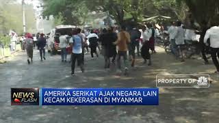 38 Orang Tewas Tolak Junta Militer
