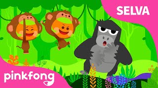 El Bugui de La Selva y Diez Pequeños Niños | Animales | Pinkfong Canciones Infantiles