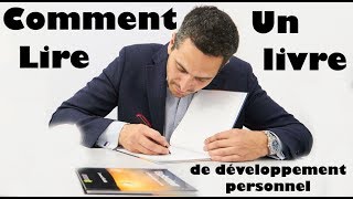 Comment lire un livre de développement personnel