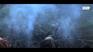 Poland sets up checkpoint at Kuznica crossing as migrants remain stuck at the border