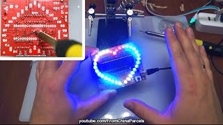 ПАЯЕМ KIT DIY СЕРДЦЕ. ЛУЧШИЙ ПОДАРОК СВОИМИ РУКАМИ. АЛИЭКСПРЕСС