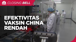 China Sebut Efektivitas Vaksin Buatan China Rendah