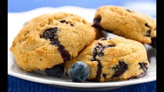 СКОНС ИЗ ЧЕРНИКИ (BLUEBERRY SCONES) /БЫСТРАЯ УТРЕННЯЯ ВЫПЕЧКА К ЧАЮ ИЛИ КОФЕ