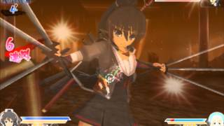 閃乱カグラ2 -真紅 / Senran Kagura 2: Deep Crimson - Let's Play part 4 [3DS]