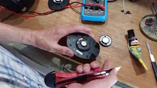 Замена динамиков в наушниках AKG K-77