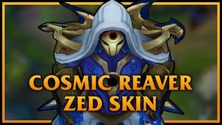Cosmic Reaver Zed LoL Custom Skin ShowCase