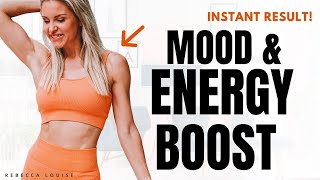 INSTANT MOOD and ENERGY BOOST ️ WORKOUT at Home in 5 MIN