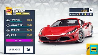 MAX FERRARI F8 TRIBUTO MULTIPLAYER RACE IN ASPHALT 9 LEGENDS GAME | CLASS S GAMING WITH MAX FERRARI