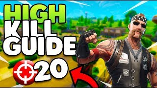 How To Get HIGH KILL Solo WINS in Fortnite (Tips & Tricks)