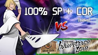 Bleach Brave Souls: TLA Shinji (100% SP w/ CDR links) vs Mind Inheritance Zone
