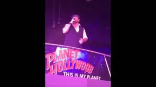 MASSIMO Live bei Tom Barcal's Birthday Bash im Planet Hollywood