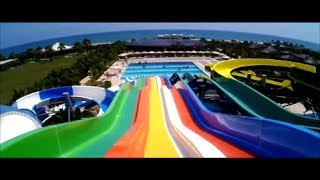 Водные горки, аквапарк. Отдых в Турции 2013 . Royal Holiday Palace . Turkey tours. Water slide .