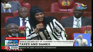Aden Duale led Mps out of chamber to frustrate vote