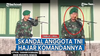 VIDEO Pidato Letkol Tamami Sebelum Diserang Anak Buahnya Sendiri, Isi Pidatonya saat Apel Disorot
