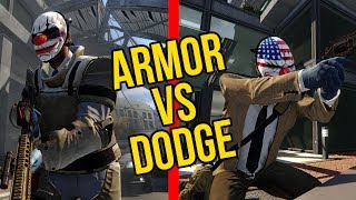 PAYDAY 2: Armadura vs Esquivar ¿Cuál es mejor?