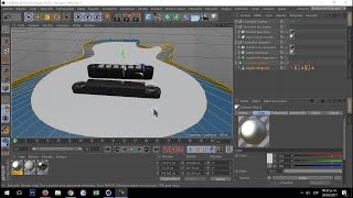 Modelado Les paul Gibson del 1959 Cinema 4D R16 Parte 3