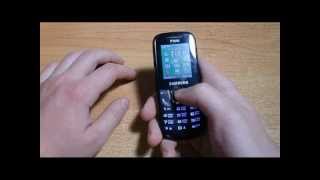 Samsung E1282T Обзор и Распаковка