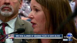 Erie mom concerned about benzene found in son's blood