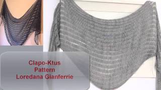 Clapotis  или Clapo-Ktus -очень простой бактус или шарф #ЛюдмилаТен