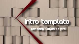Free Sony Vegas 12PRO Lines INTRO template