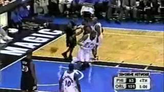 Tracy McGrady 39 pts, 10 reb, 9 ast vs. Allen Iverson 42 pts (02-03 Season)