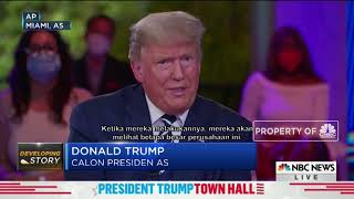 Saling Serang, Duel Trump VS Biden di Televesi AS