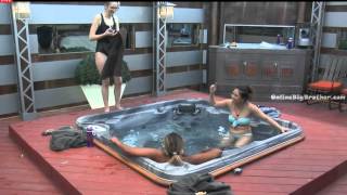 Big Brother Canada 3 Sarah, Brittne, Cindy Hot Tub pt2