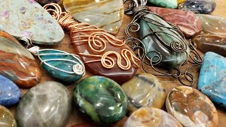 Wrapping the Stones from the Beautiful Haul!  Eps 262