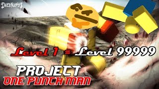 Roblox|[ALIEN] Project: OPM|How To Level Up Fast With Alien Class!