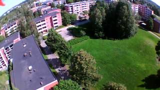 Quadcopter lentelyä Mikkelin Saksalassa